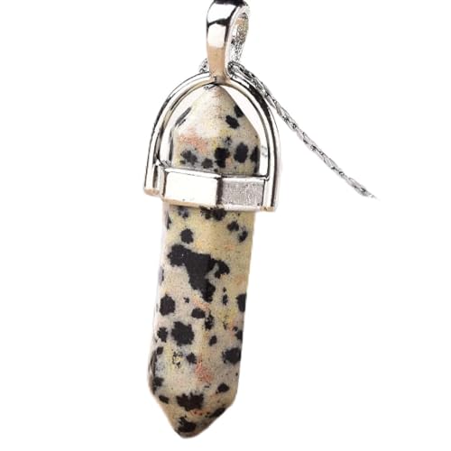 RVBLRDSE natural stone pendant 1 STÜCK Natürlicher Kristall Anhänger Stein Ornamente Probe Schmuck DIY Liebhaber Handarbeit Geschenke for Männer Frauen (Color : As Shown 2, Size : 1pc 1.37-1.57in) von RVBLRDSE