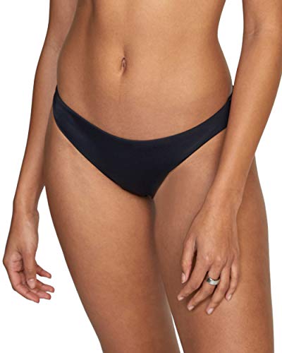 RVCA Damen Swimsuit Bikini Bottom Cut Bikinihose, Cheeky Hipster schwarz, X-Large von RVCA