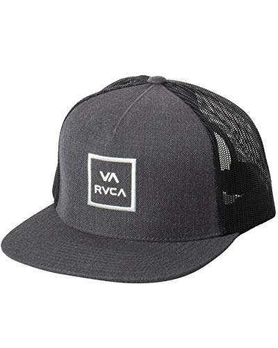 RVCA Herren Hut, Trucker/Charcoal Heather/Black, Einheitsgröße von RVCA