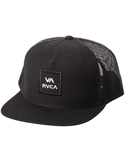 RVCA Herren Hut, Trucker/SCHWARZ/Weiss, Einheitsgröße von RVCA