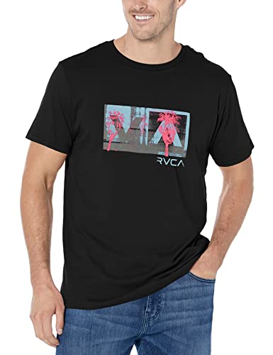 RVCA Herren T-Shirt, Balance Box/schwarz, Mittel von RVCA