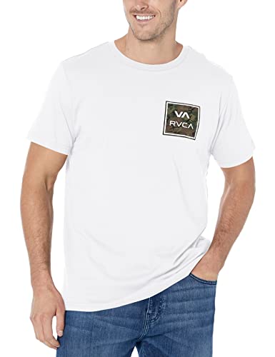 RVCA Herren T-Shirt, Va All The Way/White 2, X-Groß von RVCA