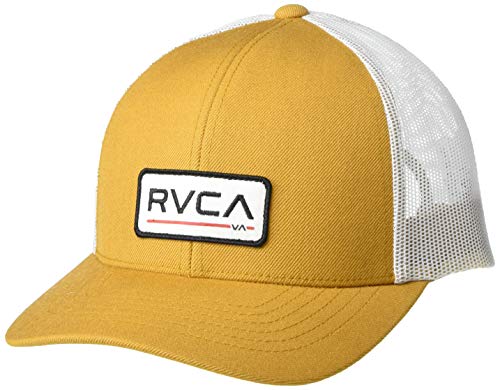 RVCA Herren Ticket Trucker Hat Baseballkappe, Kastanie, Einheitsgröße von RVCA