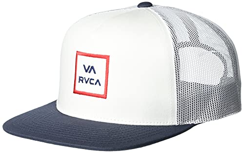 RVCA Herren Verstellbare Snapback Hut, Trucker/Weiß W/Rot, Einheitsgröße von RVCA