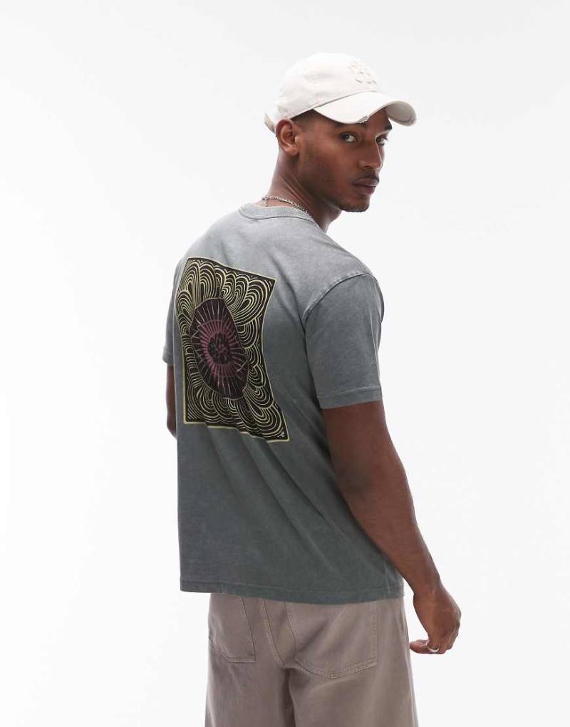 RVCA - Jupiter - T-Shirt in Jade-Grau von RVCA