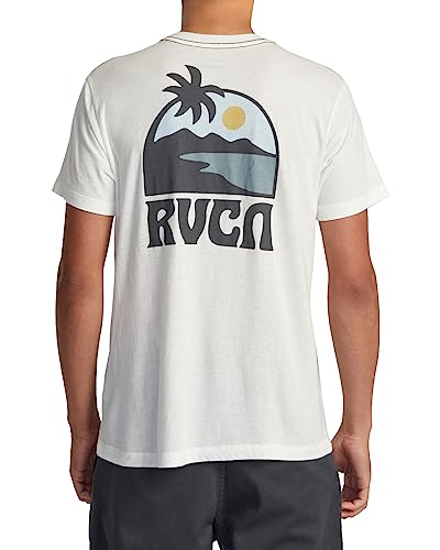 RVCA Sundowner T-Shirt, Antikweiß, antik-weiß, Groß von RVCA