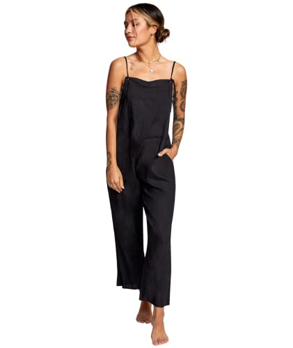 RVCA Womens Swim Coverup Jumpers - Zula (True Black, X-Large) von RVCA