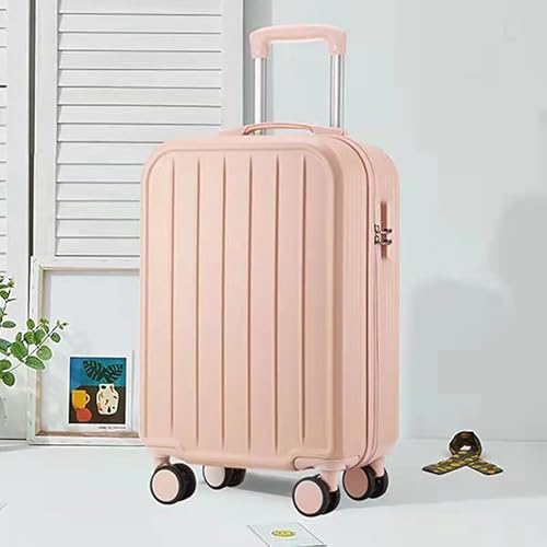 RVGVPMAMTZ Modisches Reisegepäck für Damen und Herren, Handgepäck, Universal-Rolltrolley, Hartschalengepäck, Studenten-Reisecode-Kabinengepäck, Gepäckset Pink,22 inches RVGVPMAMTZ Modisches Reisegepäck für Damen und Herren, Handgepäck, Universal-Rolltrolley, Hartschalengepäck, Studenten-Reisecode-Kabinengepäck, Gepäckset Pink,22 inches von RVGVPMAMTZ
