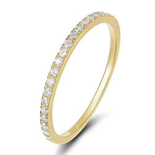 2mm Sterling Silber Silber Ehering Ehering Cubic Zirkonia Halb Eternity Stapelable Ringgröße 3-13 2mm Sterling Silber Silber Ehering Ehering Cubic Zirkonia Halb Eternity Stapelable Ringgröße 3-13 von RVHAOODI