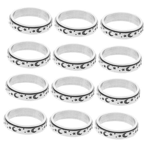 Männer Sterling Silber Herren Daumen Hochzeit Edelstahl von RVHAOODI