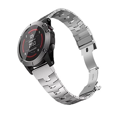 Newest Titanium Alloy Bracelet Watch Strap for Fenix 6X Wristband 22 26mm For Garmin Fenix 6 6X Pro 5 5XPlus 935 945 D2 Bracelet von RVHAOODI