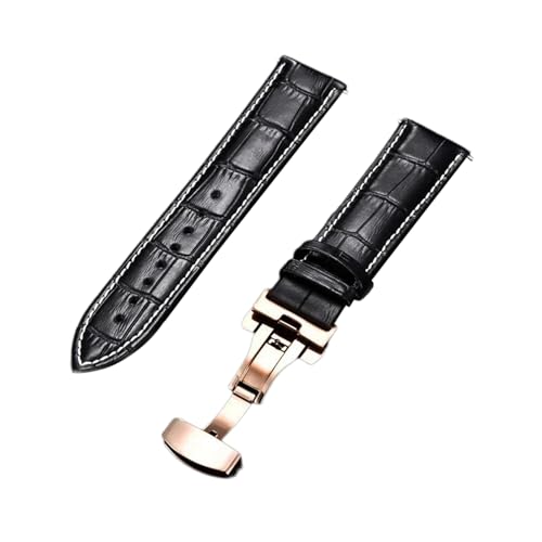 RVHAOODI 18/20/22/24 -mm -Band handgefertigtes Öl gewachertes Kauflattenflügelgurt von RVHAOODI