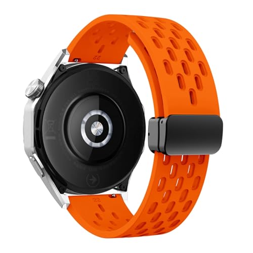 RVHAOODI 18 20 Magnetischer Silikongurt für Uhr GT 5 46 mm 41 mm atmungsaktives Sportband für GT5 Pro GT4 GT3 GT2 Correa Watchbänder RVHAOODI 18 20 Magnetischer Silikongurt für Uhr GT 5 46 mm 41 mm atmungsaktives Sportband für GT5 Pro GT4 GT3 GT2 Correa Watchbänder von RVHAOODI