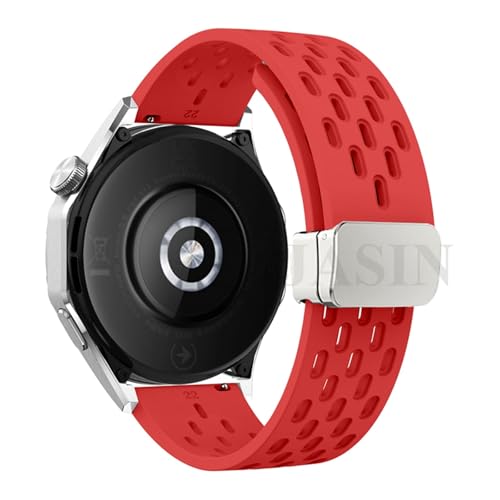 RVHAOODI 18 20 Magnetischer Silikongurt für Uhr GT 5 46 mm 41 mm atmungsaktives Sportband für GT5 Pro GT4 GT3 GT2 Correa Watchbänder RVHAOODI 18 20 Magnetischer Silikongurt für Uhr GT 5 46 mm 41 mm atmungsaktives Sportband für GT5 Pro GT4 GT3 GT2 Correa Watchbänder von RVHAOODI