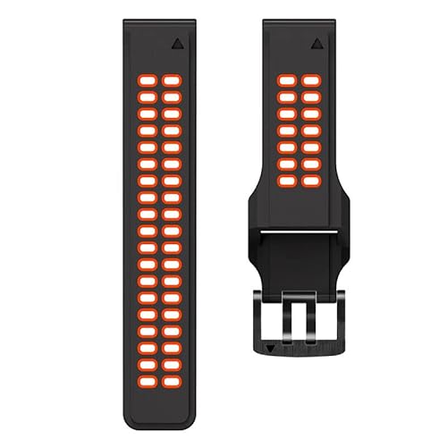 RVHAOODI 22 26mm Silicone Straps For Fenix 7 7X Pro 6X 6Pro 3HR 935 945 Watchband Quick Release Fenix 5X Smart Watch Band Bracelet von RVHAOODI