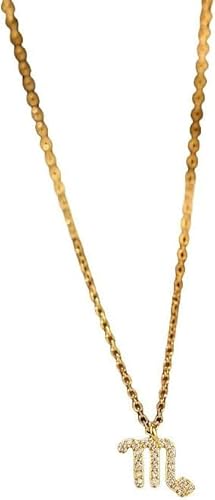 RVHAOODI 925 Sterlingtwelve -Sternbilder Zirkonfrauen und zierliche Schlüsselbeutel Kette Shiny CZ Sternbecher Guardian Choker Party Schmuck Geschenk von RVHAOODI