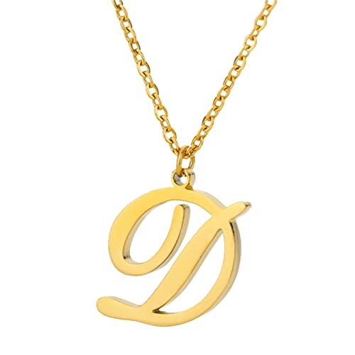 RVHAOODI A bis Z Edelstahl mit englischen Buchstaben Melonknopf Männer (J, One Size) von RVHAOODI