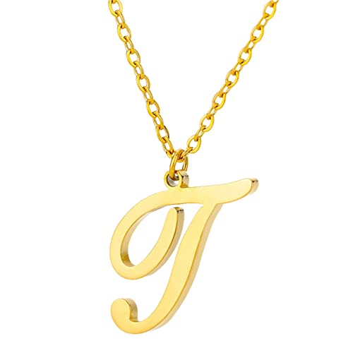 RVHAOODI A bis Z Edelstahl mit englischen Buchstaben Melonknopf Männer (J, One Size) von RVHAOODI