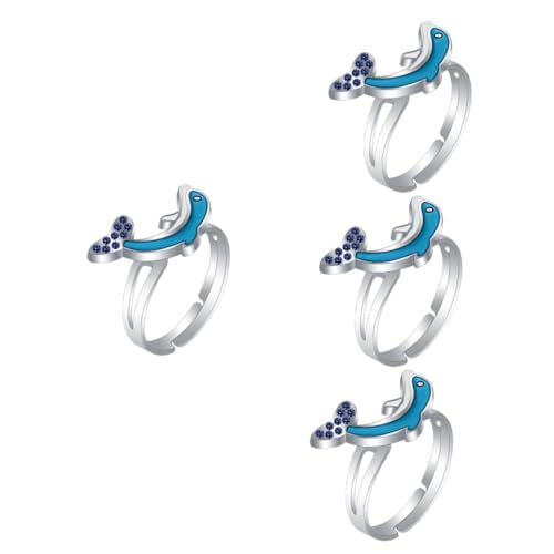 RVHAOODI Aura Umarmung Charms Spinner Akupressurstimmung Die Delphin -Männer Temperaturänderung Legierung von RVHAOODI