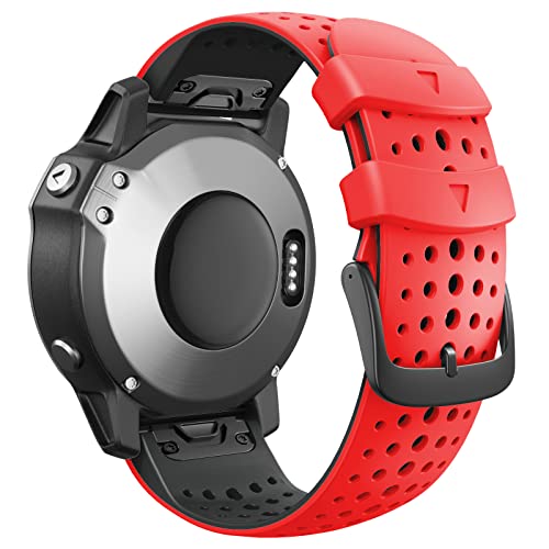 RVHAOODI Band For Fenix 7X 7 6 6X Pro 5 5X Plus 945 935 3 3HR Smart Watch 26 22mm Silicone Straps Breathable Watchband Fenix 6xPro RVHAOODI Band For Fenix 7X 7 6 6X Pro 5 5X Plus 945 935 3 3HR Smart Watch 26 22mm Silicone Straps Breathable Watchband Fenix 6xPro von RVHAOODI