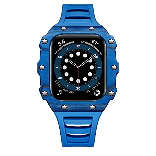 RVHAOODI Carbon -Fasermodifikation Kit -Gurt für Band 45 mm 44 mm 40 mm 41 mm Stahlband für die IWatch -Serie 8 7 6 5 4 Se Keramikgehäuse RVHAOODI Carbon -Fasermodifikation Kit -Gurt für Band 45 mm 44 mm 40 mm 41 mm Stahlband für die IWatch -Serie 8 7 6 5 4 Se Keramikgehäuse von RVHAOODI