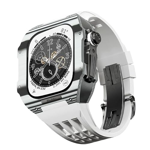 RVHAOODI Case Modification Kit ， Serie 8 7 45mm SE 6 5 4 44mm Upgrade Ersetzen Sie den Riemen von RVHAOODI