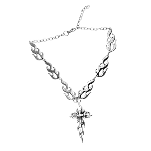 RVHAOODI Cross Anhängerkette für Frauen mit Strassverzierung der Schlüsselbeutelkette Juwely Langable Material für Jubiläen für Feierlichkeiten und von RVHAOODI