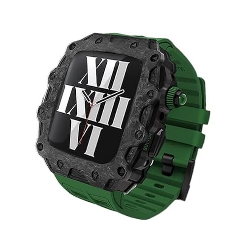 RVHAOODI DIY Modifikation KIT 45mm 44mm Kohlefaser Gehäuse 3in1 Stoßstangenabdeckung iWatch Series 8 7 6 5 4 SE Silikonarmband RVHAOODI DIY Modifikation KIT 45mm 44mm Kohlefaser Gehäuse 3in1 Stoßstangenabdeckung iWatch Series 8 7 6 5 4 SE Silikonarmband von RVHAOODI