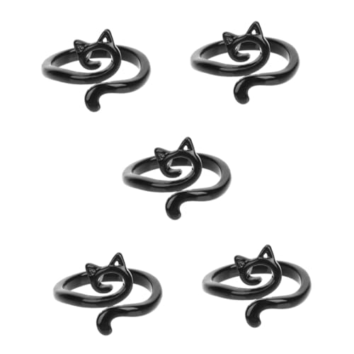 RVHAOODI Die weibliche einzigartige kleine coole Frauen, die Spaß beim Öffnen der schwarzen Legierung von RVHAOODI