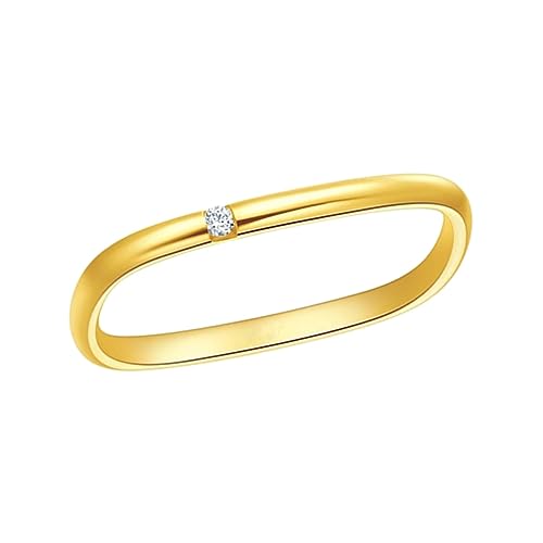 RVHAOODI Einstellbarer Daumen für einfache runde Design -Minimalist für Engagement oder tägliche Verschleiß 1PC von RVHAOODI