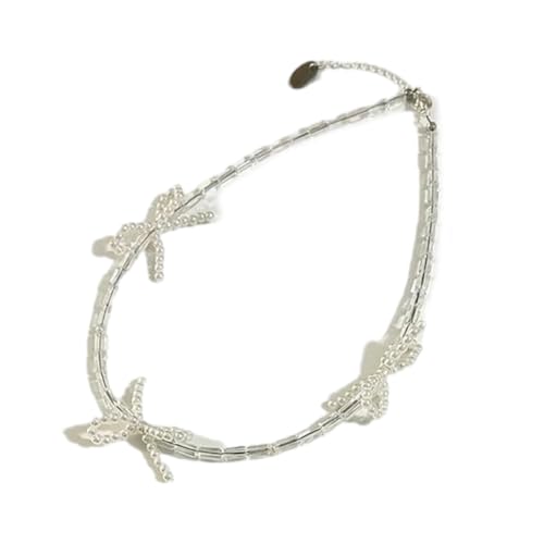 RVHAOODI Elegant Choker Halskette zarte Frauen Halskette Schmetterling Anhänger Halskettenkragen für Frauen und Mädchen von RVHAOODI