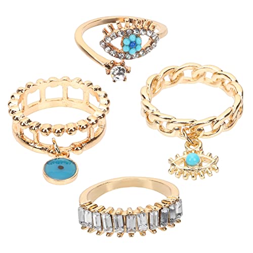 RVHAOODI Evil Auge mit schicken Punk -Finger Frauen präsentieren jeden Anlass * von RVHAOODI