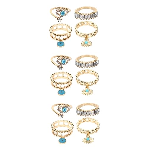 RVHAOODI Evil Auge mit schicken Punk -Finger Frauen präsentieren jeden Anlass * von RVHAOODI