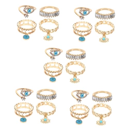 RVHAOODI Evil Auge mit schicken Punk -Finger Frauen präsentieren jeden Anlass * von RVHAOODI