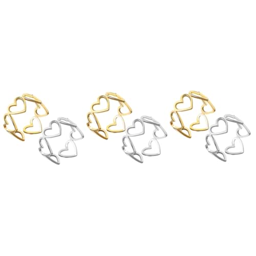 RVHAOODI Fingerfrauen Engagement Ornament Ringe von RVHAOODI