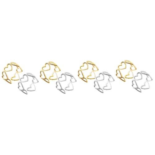 RVHAOODI Fingerfrauen Engagement Ornament Ringe von RVHAOODI