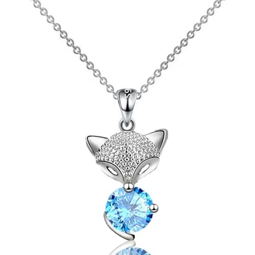 RVHAOODI Fuchs Halskette für Frauen und Männer, Kristall Fuchs Malerei Anhänger Schmuckkugelketten Halskette, Fuchsmädchen initiale Halskette, Fuchsschmuck für Frauen, Therian Schmuck Urlaub RVHAOODI Fuchs Halskette für Frauen und Männer, Kristall Fuchs Malerei Anhänger Schmuckkugelketten Halskette, Fuchsmädchen initiale Halskette, Fuchsschmuck für Frauen, Therian Schmuck Urlaub von RVHAOODI