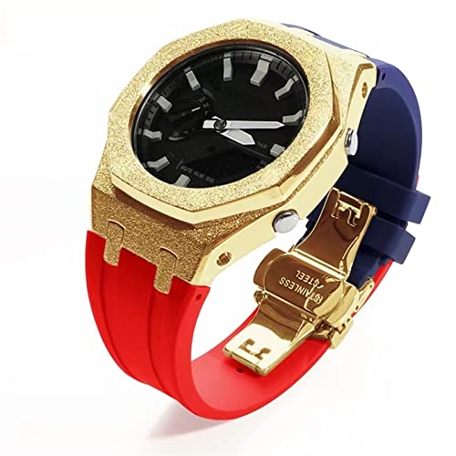 RVHAOODI Für GA2100 Mod Kit Gen 3 Gen 4 Edelstahl -Hülle Modifizierte Uhrenarmbandschale für GA2110 Gen4 Ersatz von RVHAOODI