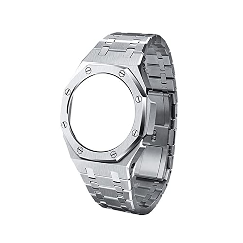 RVHAOODI Für Herren GA2100/GA-2110 3rd All Metal Watch Band-Gurtgurt-Ersatzzubehör von RVHAOODI