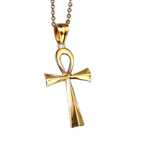 RVHAOODI Herren- und Frauen Accessoires Cross Anhänger für Männer Symbol des Lebens Anhänger Geschenk Weihnachten Geburtstag Geschenk für Jubiläen von RVHAOODI