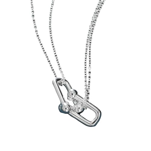 RVHAOODI Hufeisen Halskette für Frauen und Männer, Hufeisenkettenanhänger, Tiff Classic U-förmige Hufeisen-Anhänger-Halskette, schöne Pferdehufkette Kette RVHAOODI Hufeisen Halskette für Frauen und Männer, Hufeisenkettenanhänger, Tiff Classic U-förmige Hufeisen-Anhänger-Halskette, schöne Pferdehufkette Kette von RVHAOODI