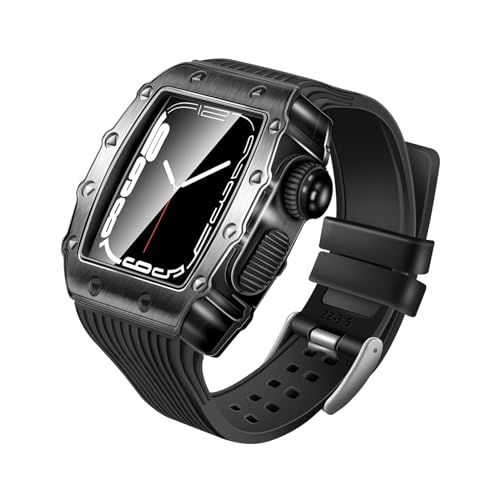 RVHAOODI Modifikationskit des Silikonlegier -Uhr -Armbandes für Serie 9 8 7 6 5 4 SE 41 mm 44 mm 45 mm von RVHAOODI