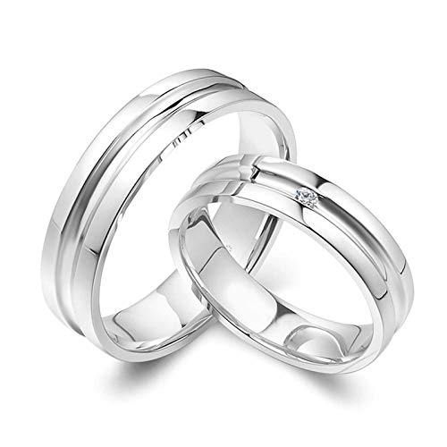 RVHAOODI RINGSFORCOUPLEMATCHINGRINGSPPT950PLATINUMROUNDINLAIDDIAMOND0.02CTRINGWEDDINGBAND RVHAOODI RINGSFORCOUPLEMATCHINGRINGSPPT950PLATINUMROUNDINLAIDDIAMOND0.02CTRINGWEDDINGBAND von RVHAOODI