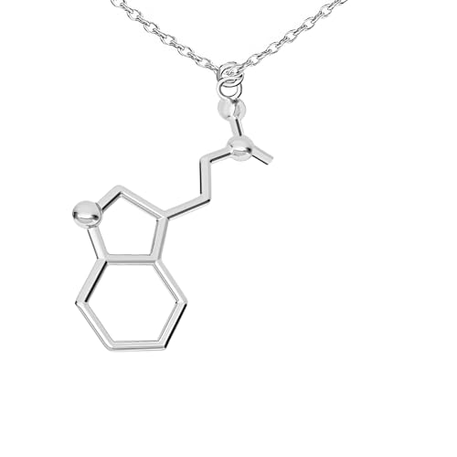 RVHAOODI Serotonin Halskette für Frauen und Männer, 3D -Bier Trinitrotolu Vitamin C Kokain Wassermolekül Wissenschaft Biologie Chemischer Charme Anhänger Halskette Chemie RVHAOODI Serotonin Halskette für Frauen und Männer, 3D -Bier Trinitrotolu Vitamin C Kokain Wassermolekül Wissenschaft Biologie Chemischer Charme Anhänger Halskette Chemie von RVHAOODI