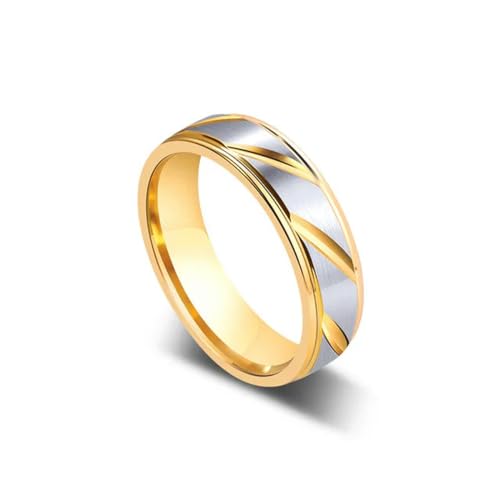 RVHAOODI Titanium Herrenring Koreanische Hipster Persönlichkeit Ring Hip-Hop Single Index Finger Herrenring einfach von RVHAOODI