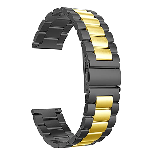 RVHAOODI Uhrengurt klassisches Edelstahlband traditionelles und intelligentes 20 -mm -Armband 22 -mm -Armband mit 20 mm 22 mm von RVHAOODI