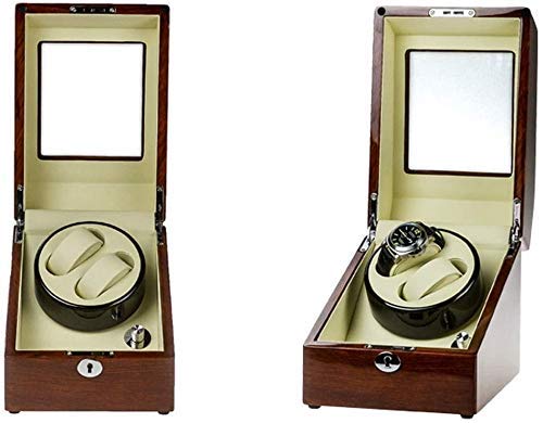 RVHAOODI Wendler Box Automatic Watch Winder Box Uhr Wickler für automatische Uhren mit 2 3 Lederfach Uhr Wickler für automatische Uhren von RVHAOODI