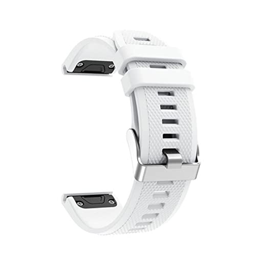 Sport Silicone Watchband Wrist strap for Garmin Fenix 6X 6 6S Pro 5X 5 5S Plus 3 3HR 20 22 26mm EasyFit Quick Release wirst band von RVHAOODI