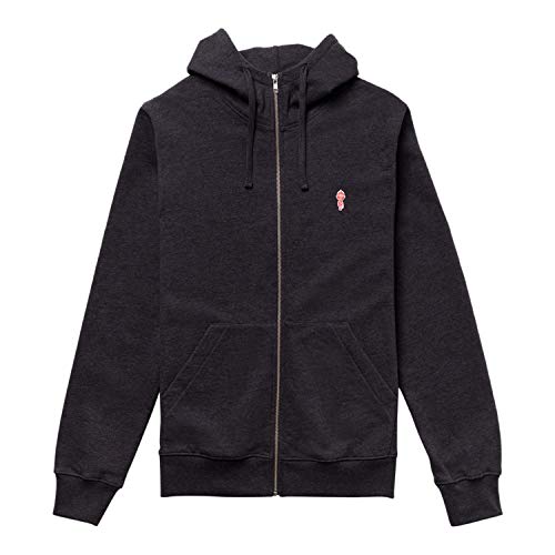 RVLT Revolution Zip Hoody Darkgrey Melan Größe: M von RVLT Revolution