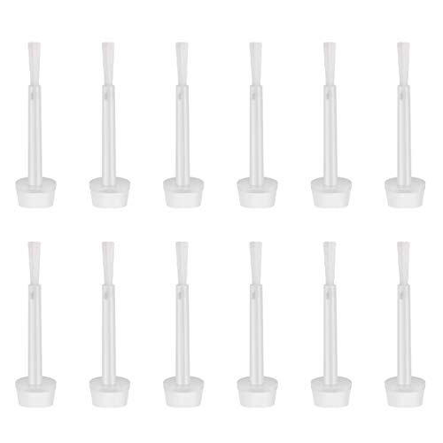 RVUEM Nail Polish Replacement Brush, 100pcs Dip Powder Replacement Liquid Brush Gel Liquid Brushes for Salon Home von RVUEM